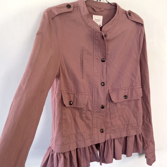 Harper Heritage Jacket with Ruffle Bottom Sz Med - Picture 3 of 7